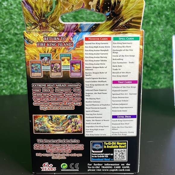 2 - Yu-Gi-Oh! Structure Deck - FIRE KINGS & SAGA OF BLUE-EYES WHITE DRAGON 🐉 - Picture 5 of 13